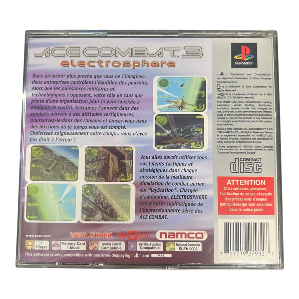 ACE COMBAT 3: ELECTROSPHERE PS1