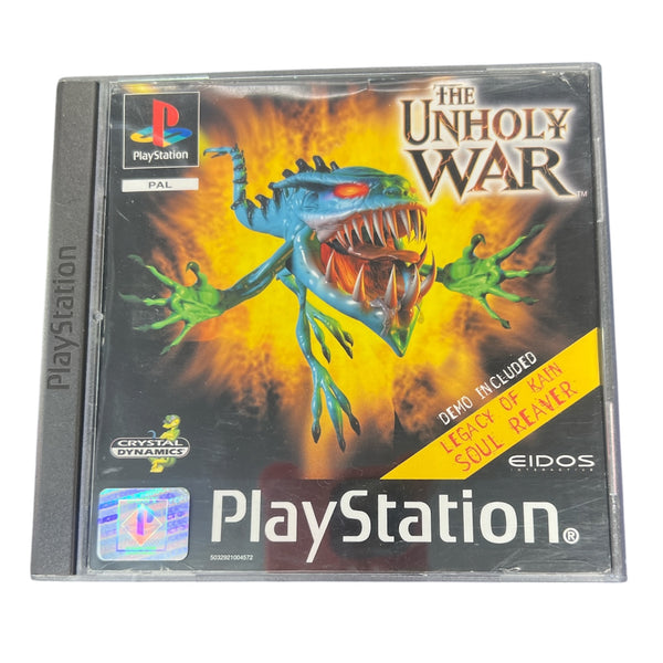 THE UNHOLY WAR PS1