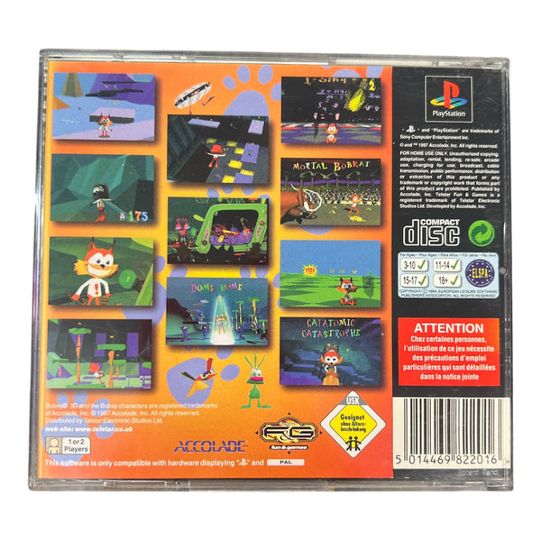 BUBSY 3D PS1 (NM)