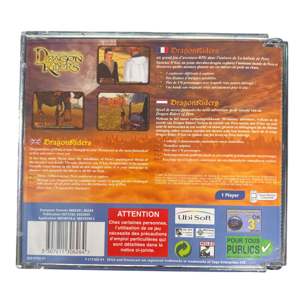 CHRONICLES OF PERN: DRAGON RIDERS DREAMCAST