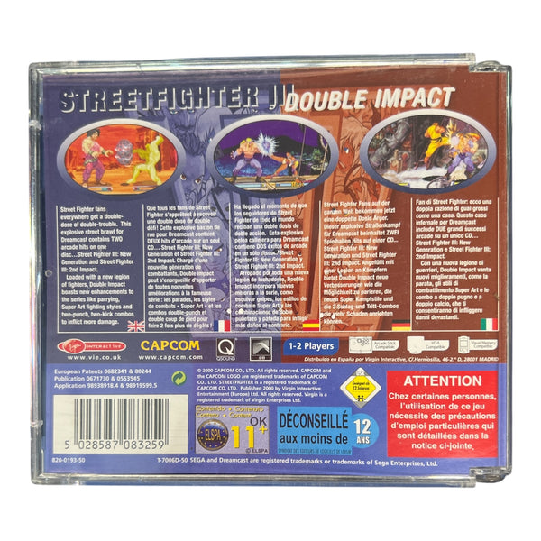 STREET FIGHTER 3: DOUBLE IMPACT DREAMCAST