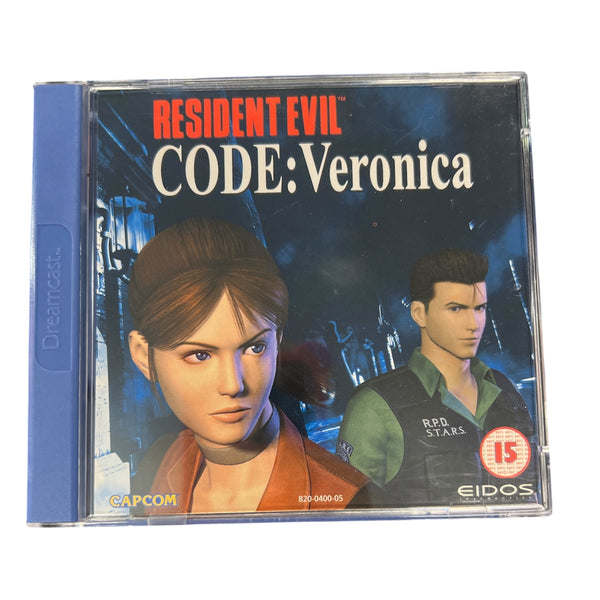 RESIDENT EVIL CODE: VERONICA DREAMCAST