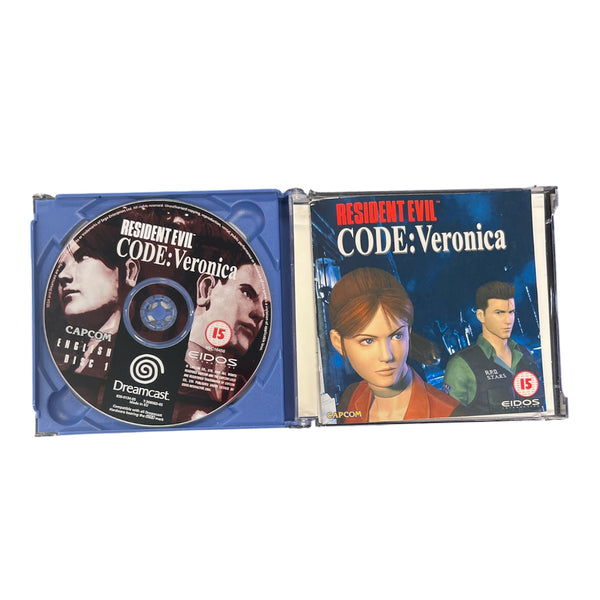 RESIDENT EVIL CODE: VERONICA DREAMCAST
