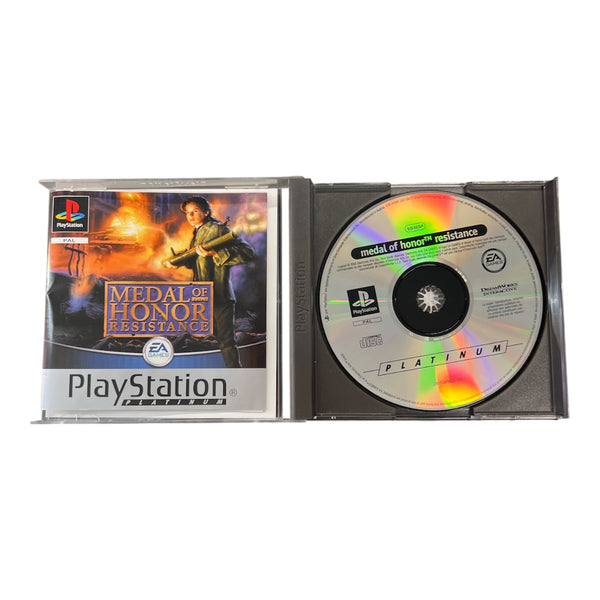 MEDAL OF HONOR RESISTANCE PS1 FRENCH VERSION