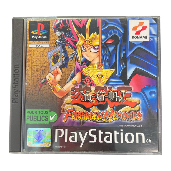 YUGIOH FORBIDDEN MEMORIES PS1 FRENCH VERSION