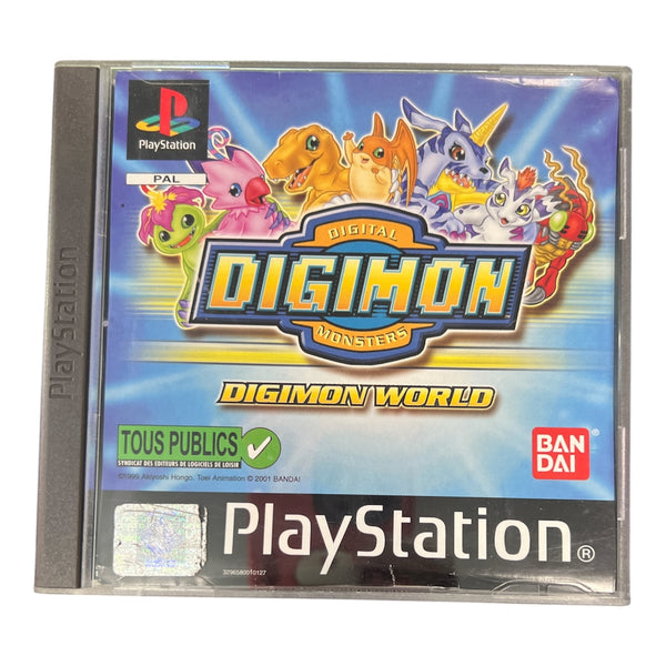 DIGIMON WORLD PS1 FRENCH VERSION