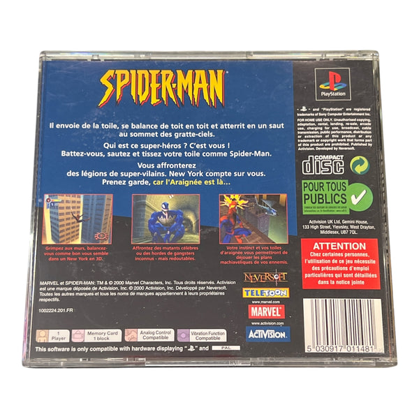 SPIDER-MAN PS1 FRENCH VERSION