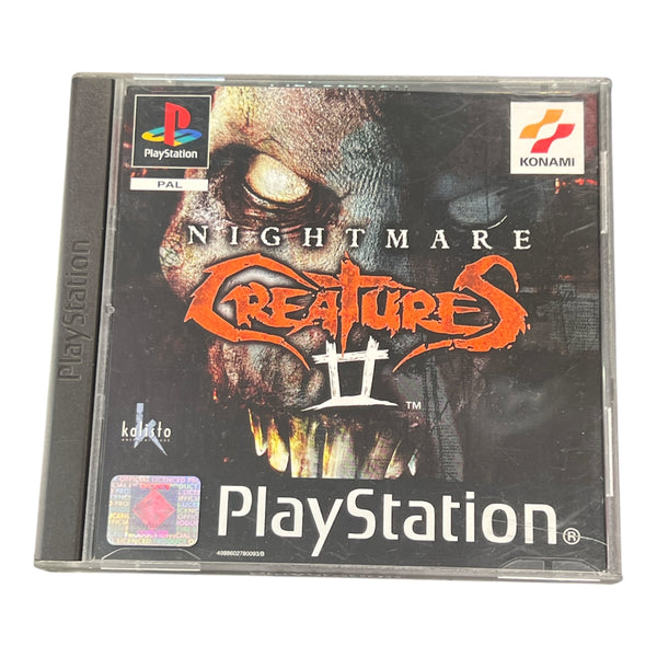 NIGHTMARE CREATURES 2 PS1 FRENCH COVER