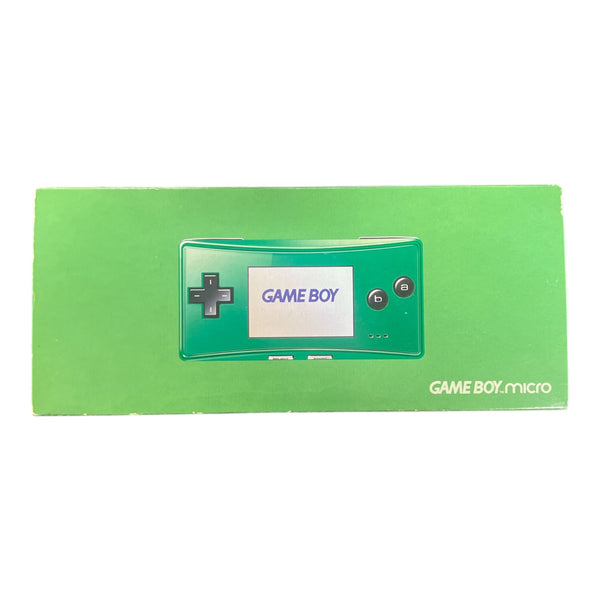 NINTENDO GAME BOY MICRO CONSOLE GREEN