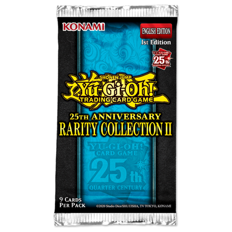 YUGIOH 25TH ANNIVERSARY RARTY COLLECTION 2 BOOSTER