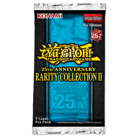 YUGIOH 25TH ANNIVERSARY RARTY COLLECTION 2 BOOSTER 1ST EDITION