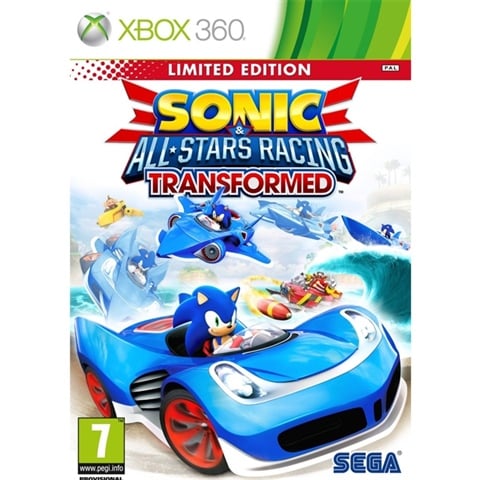 SONIC & ALL STARS RACING TRANSFORMED LIMITED EDITION XBOX 360