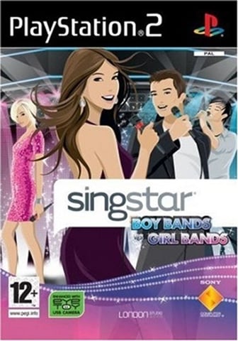 SINGSTAR BOY BANDS VS GIRL BANDS PS2