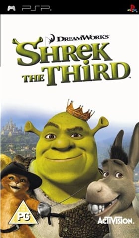 SHREK THE THIRD PSP