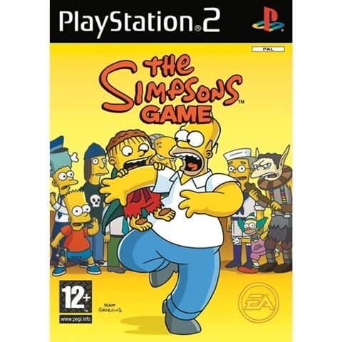 THE SIMPSONS GAME PS2
