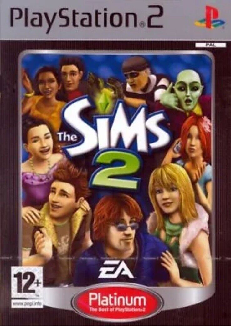 THE SIMS 2 PLATINUM PS2