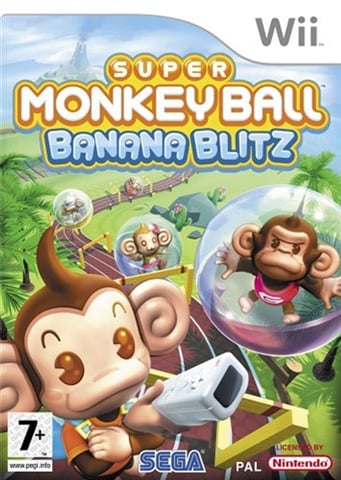 SUPER MONKEY BALL BANANA BLITZ WII