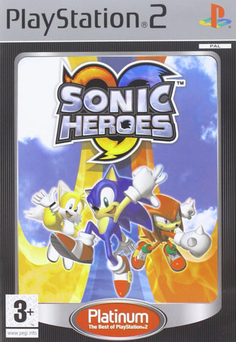 SONIC HEROES PLATINUM PS2