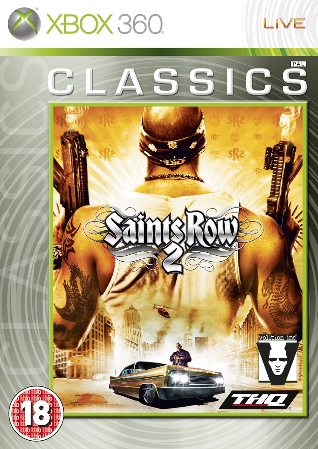 SAINT'S ROW 2 CLASSICS XBOX 360
