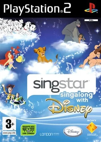 SINGSTAR SINGALONG WITH DISNEY PS2