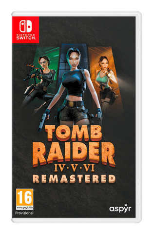 TOMB RAIDER IV-VI REMASTERED SWITCH