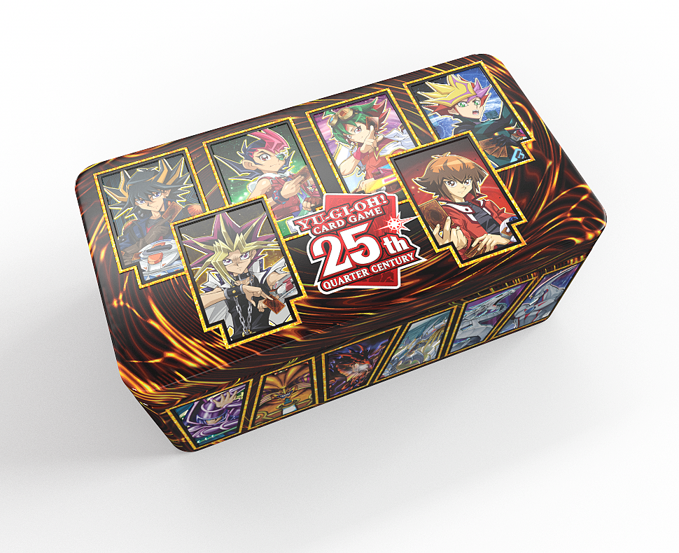 YUGIOH 25TH ANNIVERSARY TIN DUALING HEROS