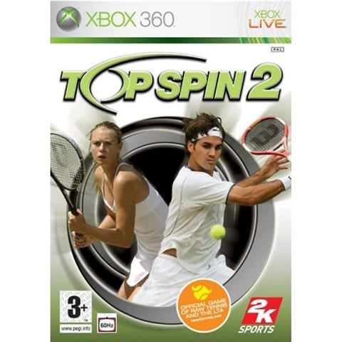 TOP SPIN 2 XBOX 360