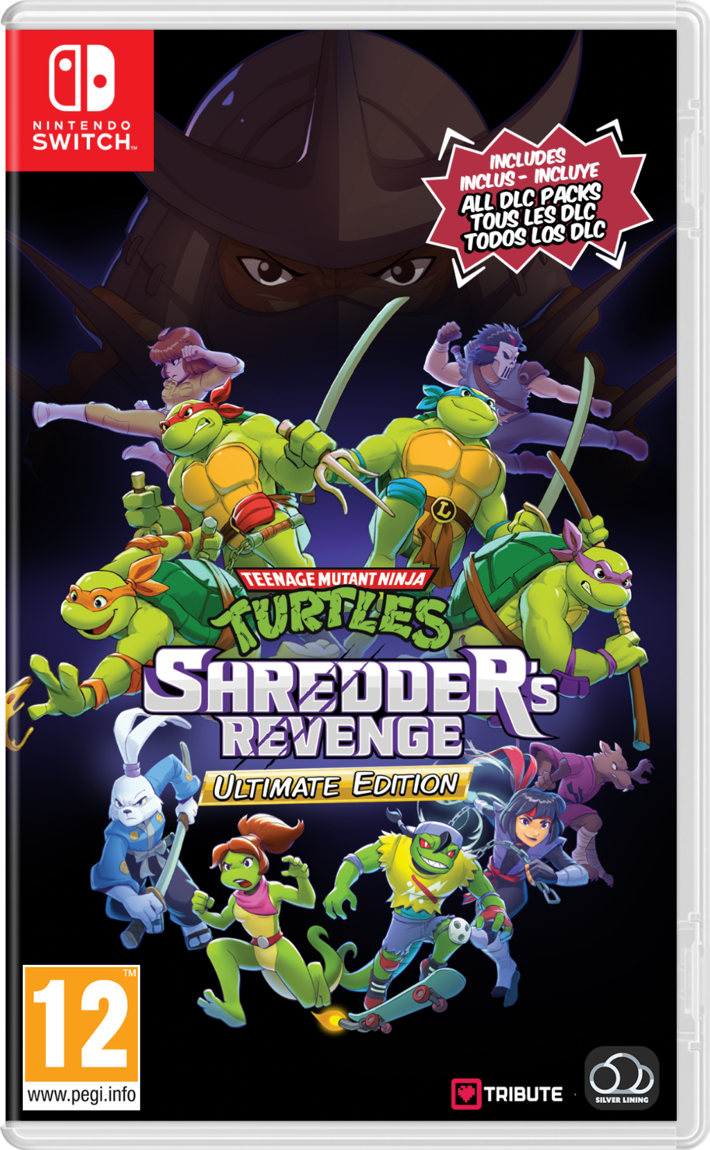 TEENAGE MUTANT NINJA TURTLES: SHREDDER'S REVENGE ULTIMATE EDITION SWITCH
