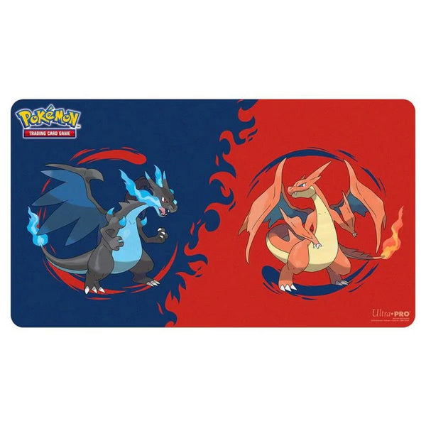 POKEMON ULTRA PRO PLAYMAT MEGA CHARIZARD X & MEGA CHARIZARD Y