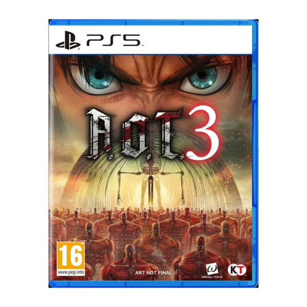 A.O.T .3 (ATTACK ON TITAN 3) LAUNCH EDITION PS5