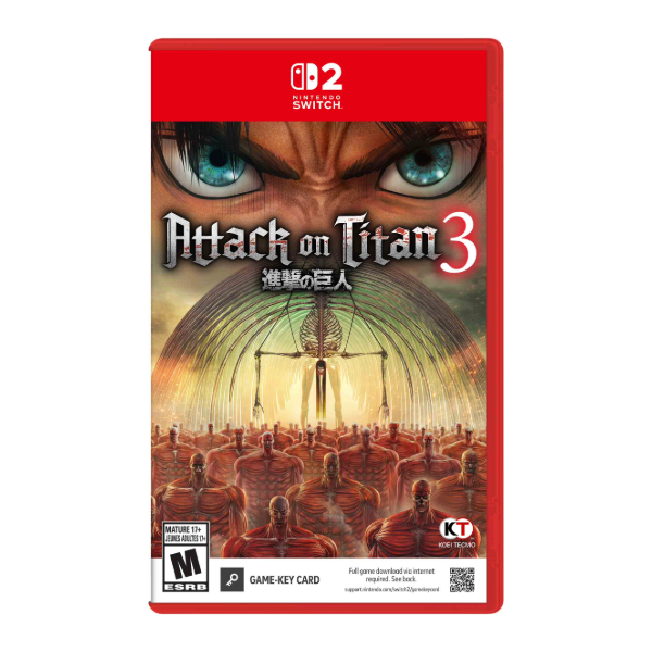 A.O.T .3 (ATTACK ON TITAN 3) LAUNCH EDITION SWITCH 2