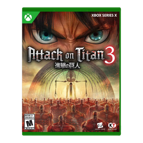 A.O.T .3 (ATTACK ON TITAN 3) LAUNCH EDITION XBOX SERIES X