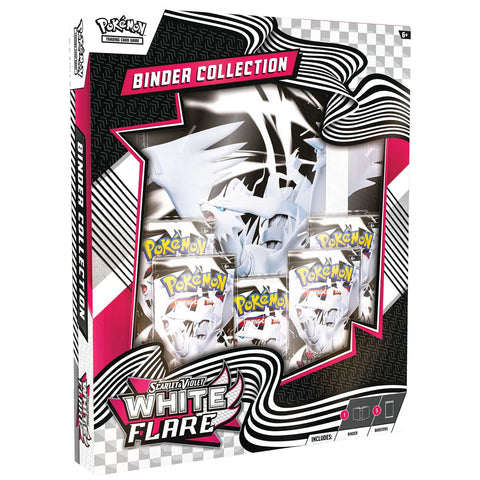 POKEMON SCARLET & VIOLET WHITE FLARE BINDER COLLECTION
