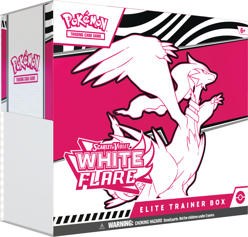POKEMON SCARLET & VIOLET WHITE FLARE ELITE TRAINER BOX