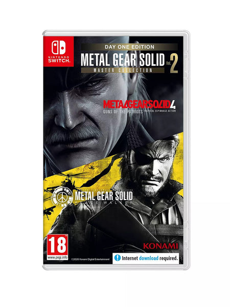 METAL GEAR SOLID: MASTER COLLECTION VOLUME 2- DAY ONE EDITION SWITCH