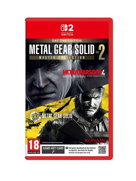 METAL GEAR SOLID: MASTER COLLECTION VOLUME 2- DAY ONE EDITION SWITCH 2