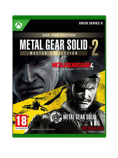 METAL GEAR SOLID: MASTER COLLECTION VOLUME 2- DAY ONE EDITION XBOX SERIES X