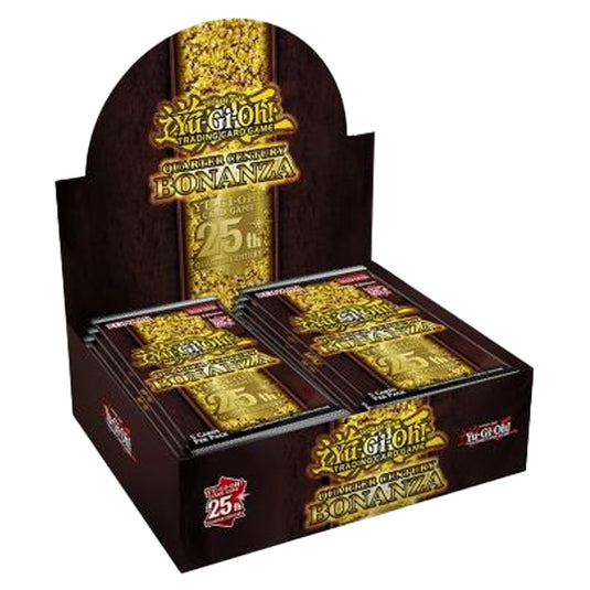 YUGIOH QUARTER CENTURY BONANZA BOOSTER BOX