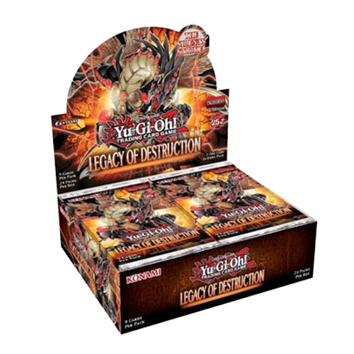 YUGIOH LEGACY OF DESTRUCTION BOOSTER BOX 1ST EDITION