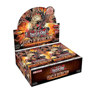 YUGIOH LEGACY OF DESTRUCTION BOOSTER BOX 1ST EDITION