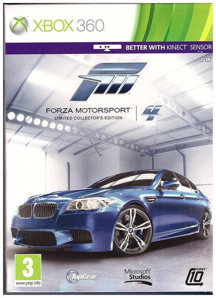 FORZA MOTORSPORT 4 LIMITED COLLECTOR'S EDITION XBOX 360