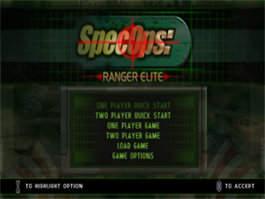 SPEC OPS: RANGER ELITE PS1