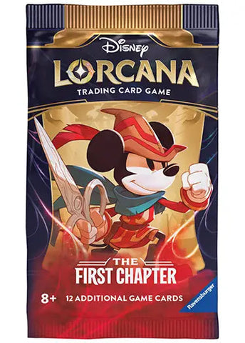 DISNEY LORCANA THE FIRST CHAPTER BOOSTER