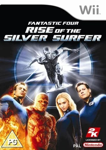FANTASTIC FOUR: RISE OF THE SILVER SURFER WII