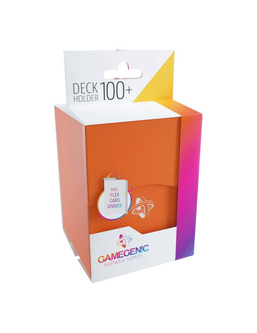 GAMEGENIC DECK HOLDER 100+ ORANGE