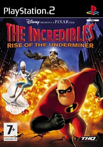 THE INCREDIBLES: RISE OF THE UNDERMINER PS2