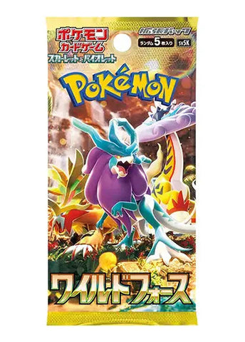 POKEMON WILD FORCE BOOSTER JAPANESE