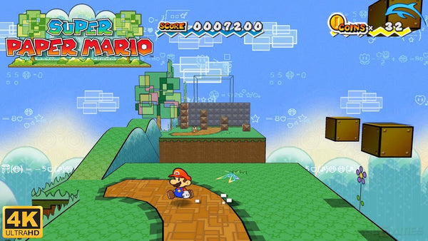 SUPER PAPER MARIO WII