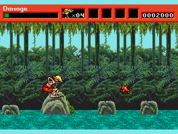 GREENDOG SEGA MEGADRIVE