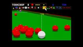 JIMMY WHITE WHITE'S WHIRLWIND SNOOKER SEGA MEGADRIVE